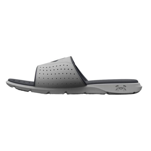 Men's Under Armour Grey Ignite Pro Slides - Picture 2 of 5